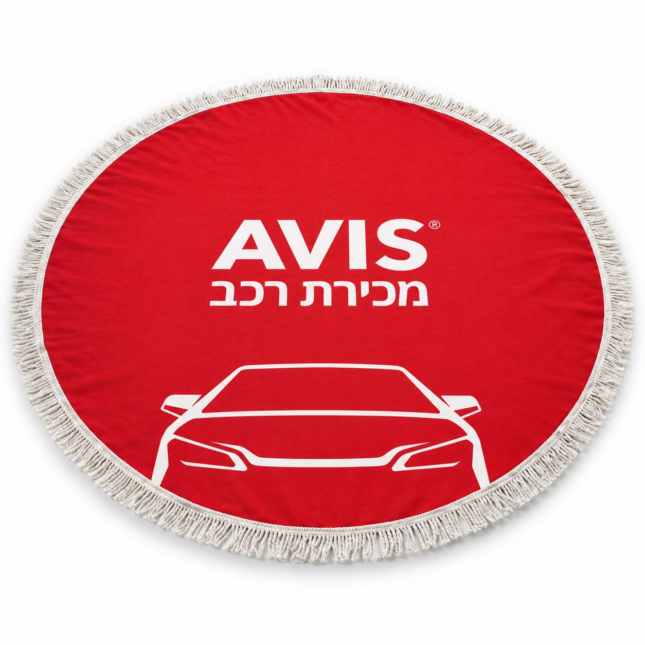 מגבת עגולה לפי עיצוב ייחודי